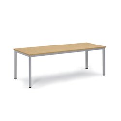 Neutralware 810076272 Besprechungstisch 200x80x72cm Gestell si Platte buche