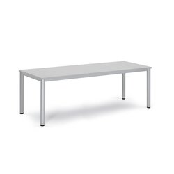 Neutralware 810076281 Besprechungstisch 200x80x72cm Gestell si Platte lgr