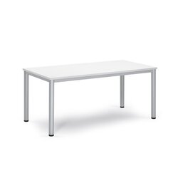 Neutralware 810076001 Besprechungstisch 160x80x72cm Gestell si Platte ws