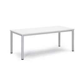 Neutralware 810076101 Besprechungstisch 180x80x72cm Gestell si Platte ws