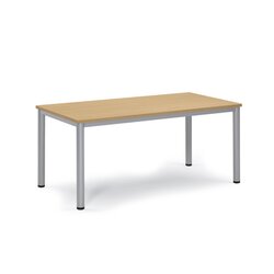 Neutralware 810076072 Besprechungstisch 160x80x72cm Gestell si Platte buche