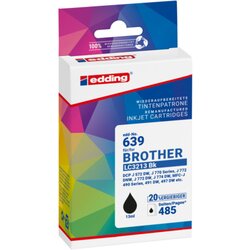 edding 18-639 Tintenpatrone wie Brother LC3213BK sw