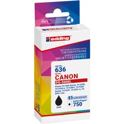 edding 18-636 Tintenpatrone wie Canon PG-560XL sw