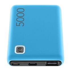 cellularline PBESSENCE5000B Powerbank 5.000mAh bl 