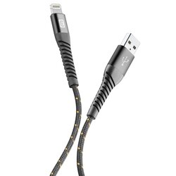 cellularline CABMFI1MK Kabel USB-A/Lightning  TETRA 12m sw