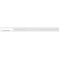 ORGALEX® 1344221 Organisationsstreifen I-XII ws 100St