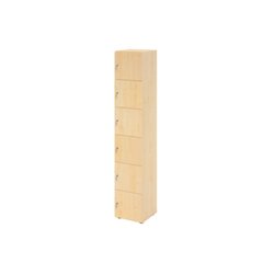 Hammerbacher V264L6/3/3/DS  Schliessfachschrank 6OH 6xDS ah/ah