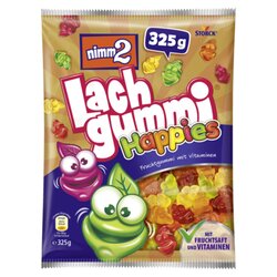 nimm2 387681-00 Fruchtgummi Lachgummi Happies 325g