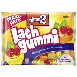 nimm2 387742-00 Fruchtgummi Lachgummi 376g 