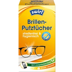 Swirl 172368 Brillen-Putztücher 50St 