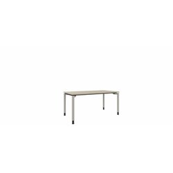 Neutralware 810039779 Schreibtisch Vierfuß Rundrohr  B1600xT800xH680-820 an/Ahorn