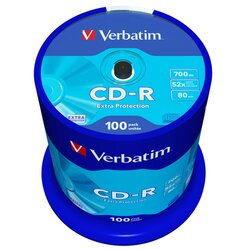 Verbatim CD-R Spindel 100 St./Pack.
