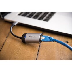 Verbatim Adapter USB-C-Stecker/LAN-Buchse