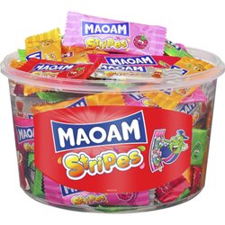 MAOAM 10054443 Kaubonbon Stripes 100St 700g 