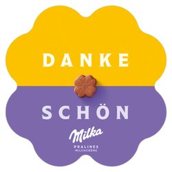 Milka 4268127 PRALINES DANKESCHOEN 165g 