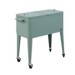 BEST 91351 Kühlbox auf Rädern Icy grün 