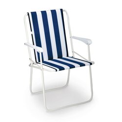 BEST 34216802 Klappstuhl Chiemsee ws/bl 
