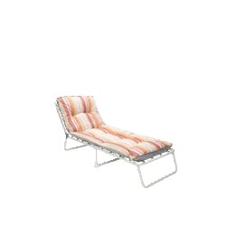 BEST 37450025 3-Bein-Liege Wörthersee ws/terracotta
