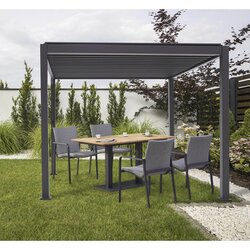 BEST Terrassenüberdachung Cadiz 300 x 250 x 400 cm (B x H x T)