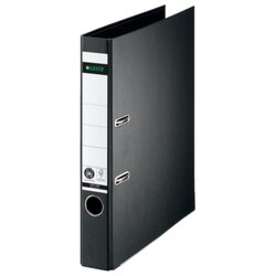 Leitz 10080095 Ordner DIN A4 50mm Papier schwarz