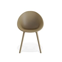 BEST 50730 Schalenstuhl Qosy sand 2St 