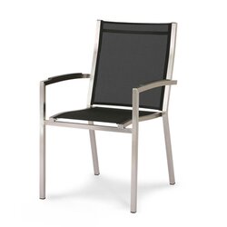 BEST 47881051 Stapelstuhl Marbella stahl/sw 