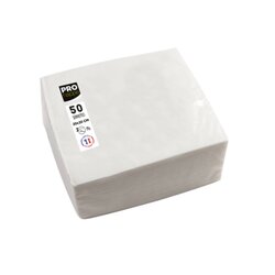 PROnappe SV622001I Serviette 20x20cm ws 50St 