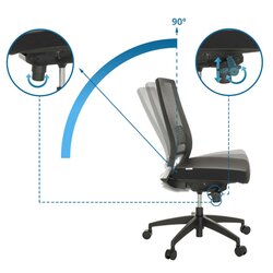 hjh OFFICE Bürodrehstuhl PORTO ECO I