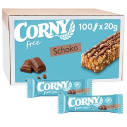 Corny 3006068 Müsliriegel Free Schoko 20g 100St