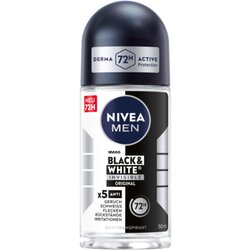 NIVEA MEN 82245 Deoroller Black&White Invisible 50ml