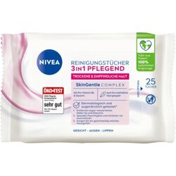 NIVEA 81906 Reinigungstuch 3in1 25St 