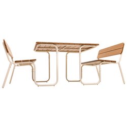 BEST Gartensitzgruppe Soullmate 120 x 82,5 x 242,2 cm (B x H x T)