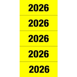 HERMA Jahresschild 2026