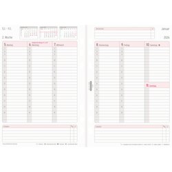 Chronoplan Einlage Kalender 2026 Jahresplan inkl. Wochenplan