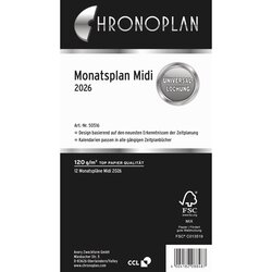 Chronoplan 50516 Monatsplan Midi 