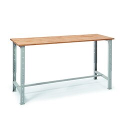 Neutralware 820204500 Werkbank DS PROFI SYSTEM hv 2000mm Platte Buche 27mm
