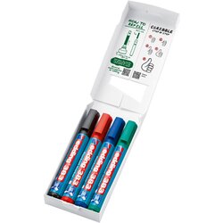 edding 4-383-4-2 Flipchartmarker 383 1-5mm sort 4St