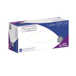 BINGOLD 604220 Einweghandschuh Latex 50PLUS XL natur 100St