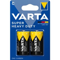 Varta 2014101412 Super Heavy Duty C 2St 
