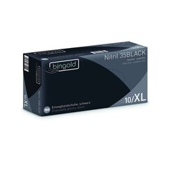 BINGOLD 635104 Einweghandschuh Nitril 35BLACK XL 100St