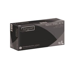 BINGOLD 635103 Einweghandschuh Nitril 35BLACK L 100St