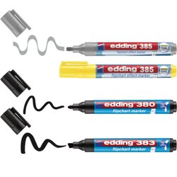 edding Schreibgeräteset Highlighting & Shading Set 4 St./Pack.