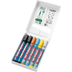edding Schreibgeräteset Highlighting & Shading Set 6 St./Pack.