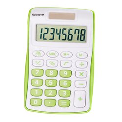 GENIE® 12496 Taschenrechner 120 G 8stellig gn