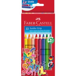 Faber-Castell 280922 Jumbo GRIP Promotionetui sort 10St
