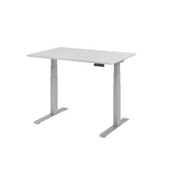 Hammerbacher VXDKB12/5/S  Schreibtisch elektrisch 120x80cm si/grau