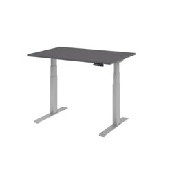Hammerbacher VXDKB12/G/S  Schreibtisch elektrisch 120x80cm si/graphit