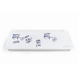 magnetoplan® 12315 Desk-Organizer Glasboard ws 