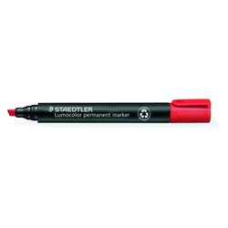 STAEDTLER® 350-2 Permanentmarker Lumocolor 1-5mm Keilspitze rot