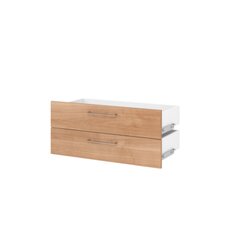 Hammerbacher V918S2/N/BS Schubladen-Set 80cm 1OH BS nussbaum